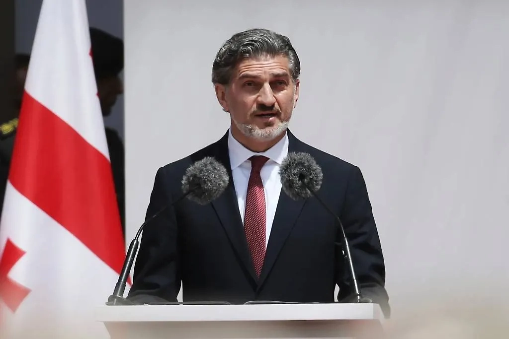 Президент Грузии Михаил Кавелашвили. Обложка © ТАСС / AP / Irakli Gedenidze