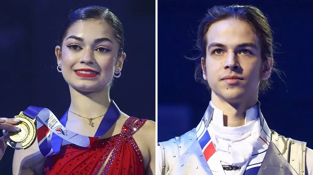 Аделия Петросян, Пётр Гуменник. Обложка © ТАСС / Кирилл Кухмарь