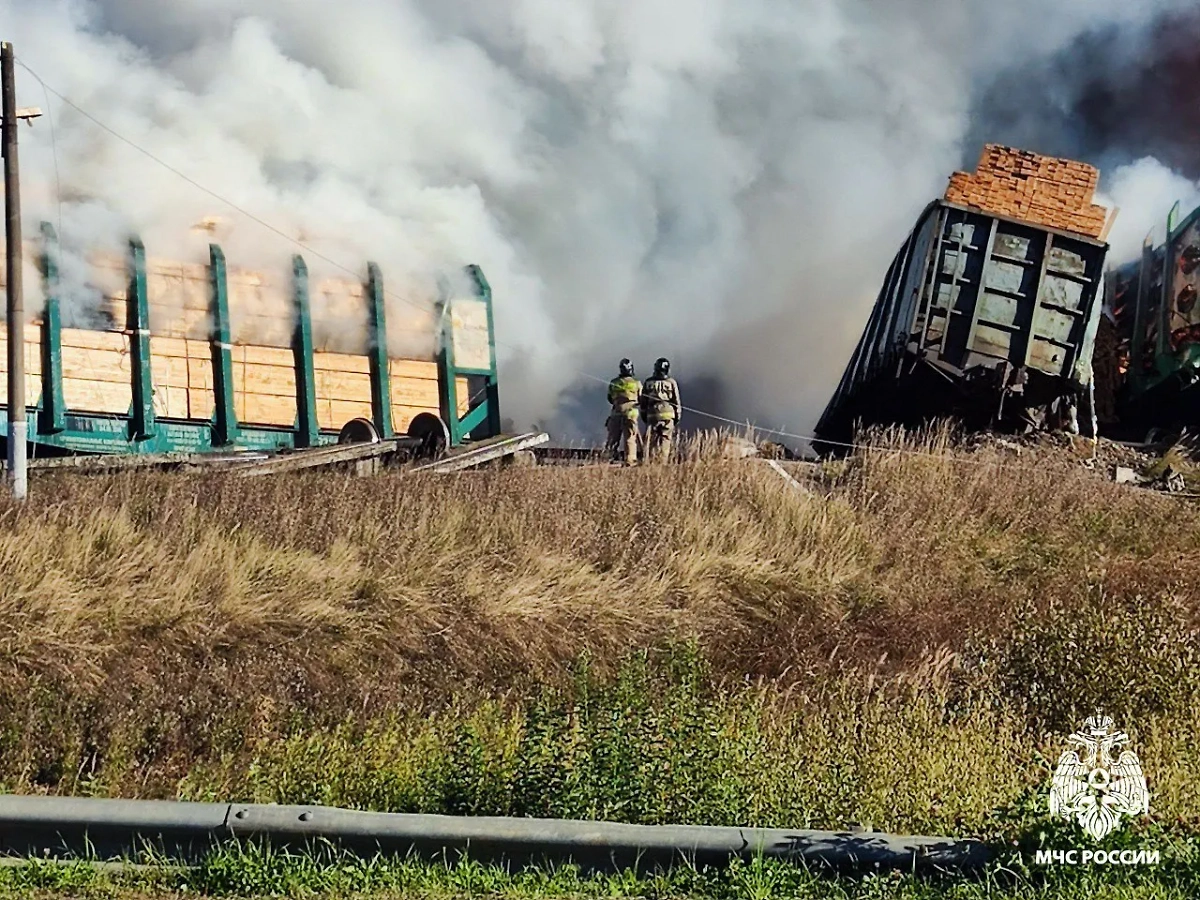 Место происшествия. Обложка © Telegram / Пресс-служба МЧС России