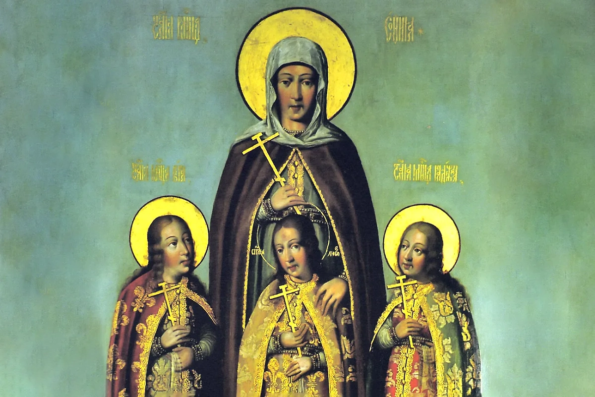 Православный праздник 30 сентября: Кем были Вера, Надежда, Любовь и их мать София. Фото © Wikipedia / Karp Zolotaryov