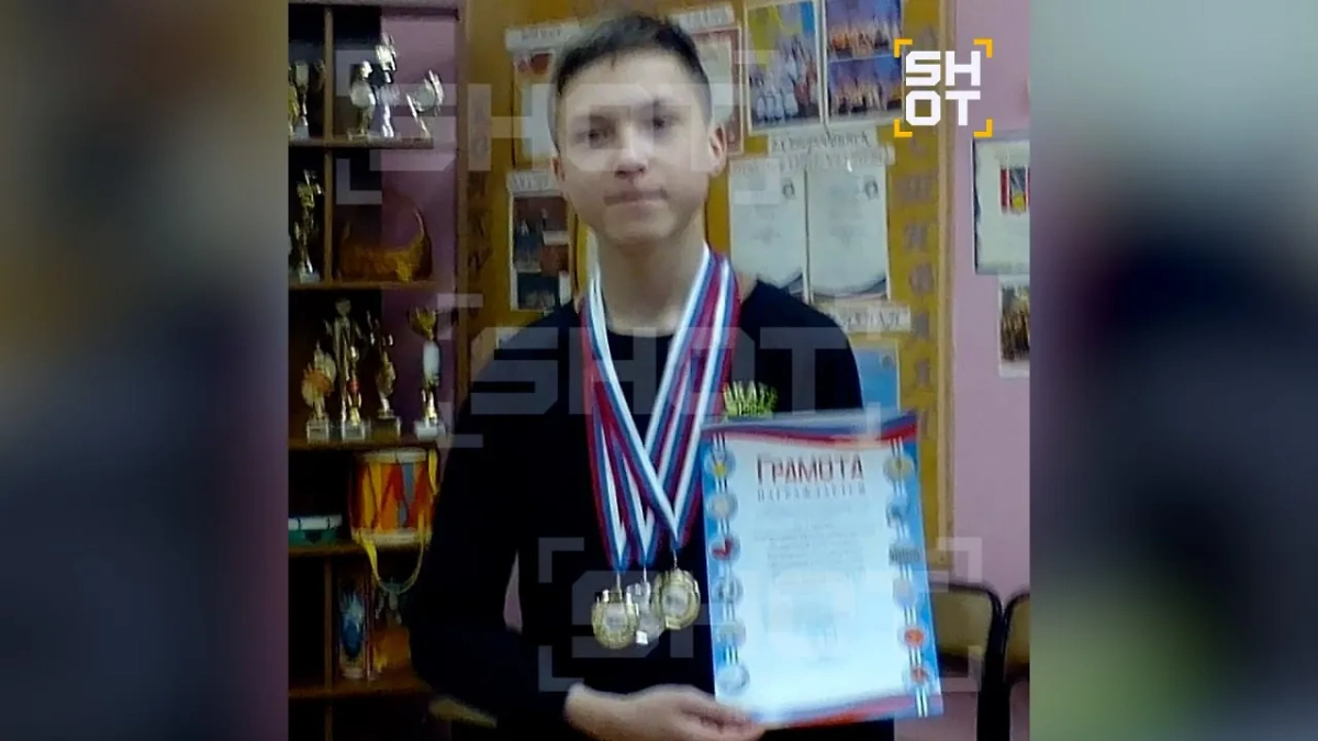 Артемий Корюков, напавший с ножом на преподавателей в техникуме в Архангельске. Фото © Telegram / SHOT