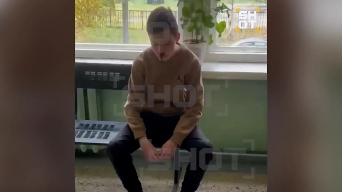 Задержанный в Архангельске студент. Фото © SHOT