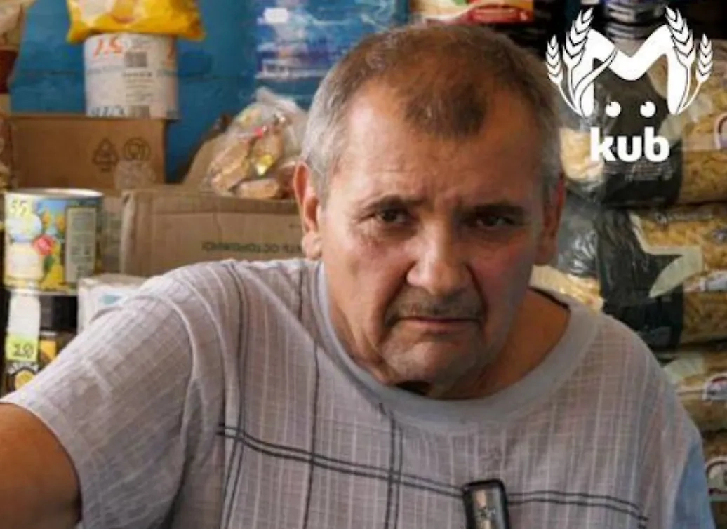 Отец убитой Татьяны Магомедовой. Фото © Telegram / Mash