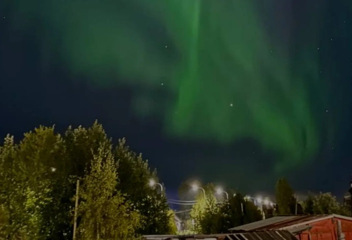 Кемь. Карелия. Фото © Telegram / Анастасия Сапина