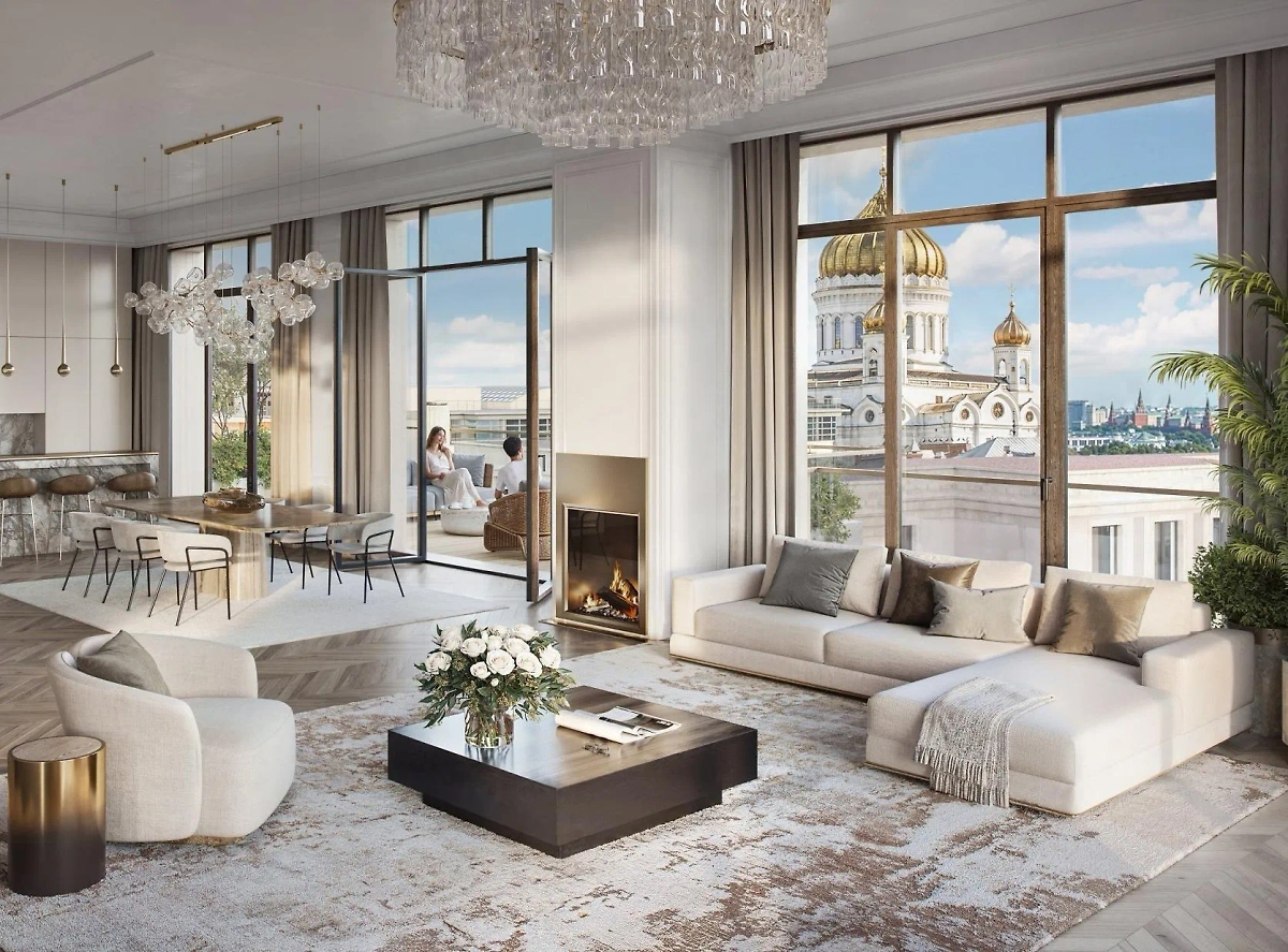 Обложка © Клубный дом на Остоженке Обыденский №1