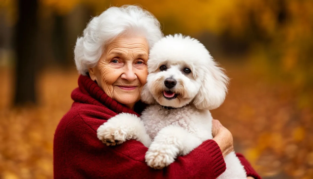 Какие породы собак идеально подходят пенсионерам. Обложка © «Шедеврум»