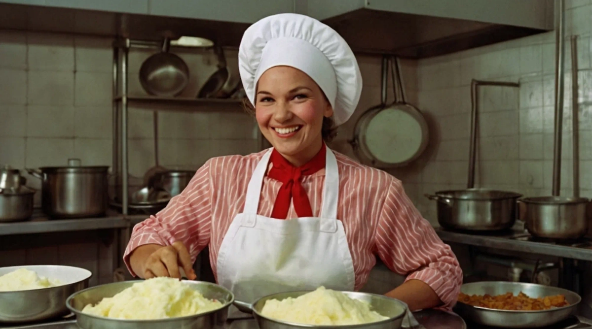 Пюре как в столовой СССР: рецепт, который будоражит воспоминания. Обложка © «Шедеврум»