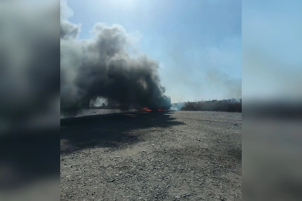 Последствия атаки беспилотников ВСУ в Белгородской области. Обложка © Telegram / Настоящий Гладков