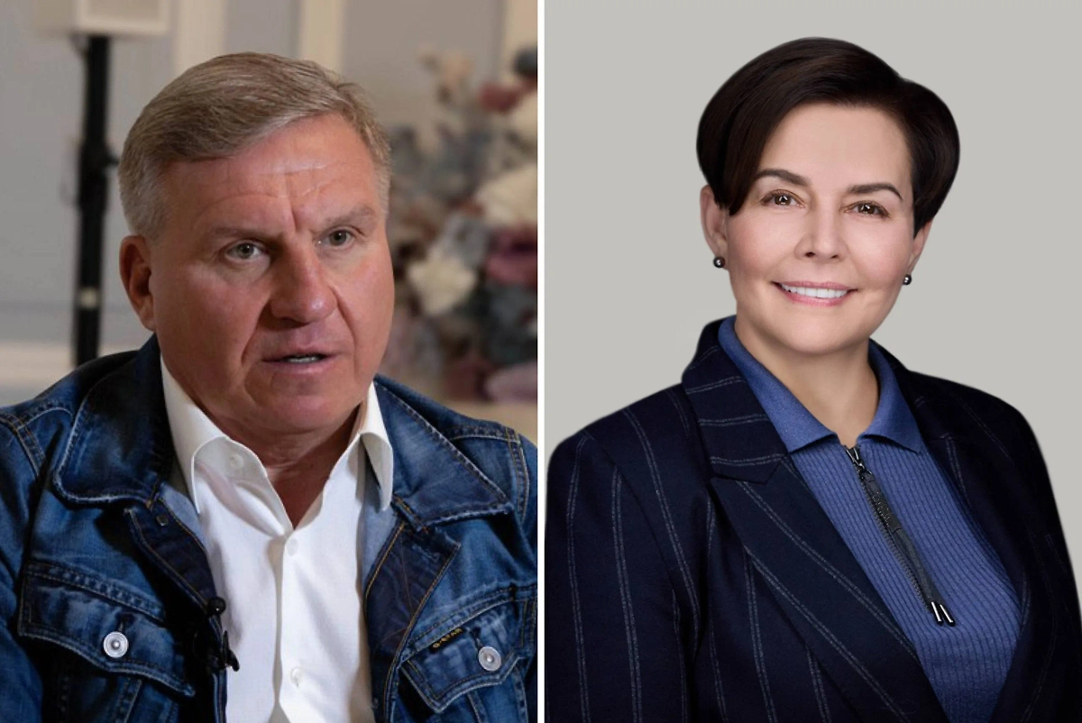 Алексей Бобров и Татьяна Черных. Фото © Telegram / shot, © sts-corporation