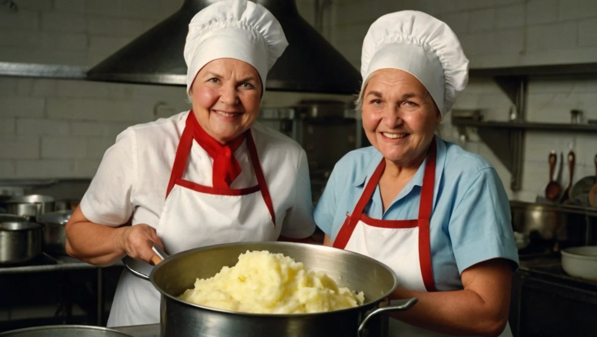 Секреты советского картофельного пюре: как приготовить гарнир «из столовой СССР». Фото © «Шедеврум»