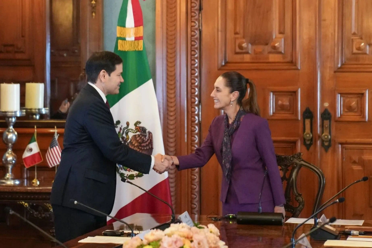 Марко Рубио и Клаудия Шейнбаум. Обложка © X / Secretary Marco Rubio