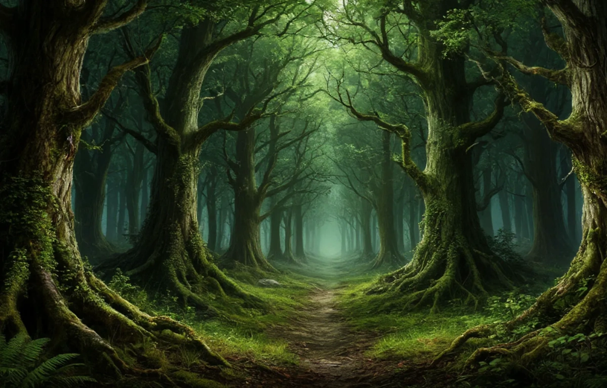 Нечистая сила любила разгуляться на Агафона-огуменника. Особенно леший. Фото © «Шедеврум»