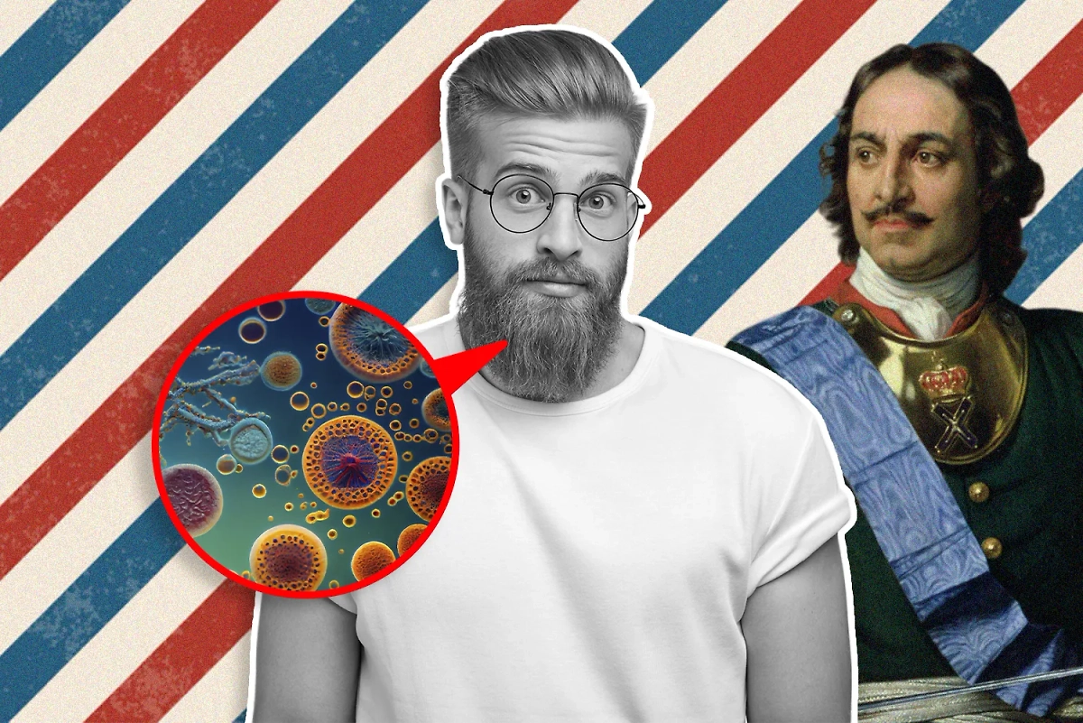 Пётр I знаменит тем, что отрезал боярам бороды. Бояре плакали, Пётр веселился. И правильно делал. Обложка © Freepik / wayhomestudio, vecstock, artmonkey © Wikipedia / Поль Деларош