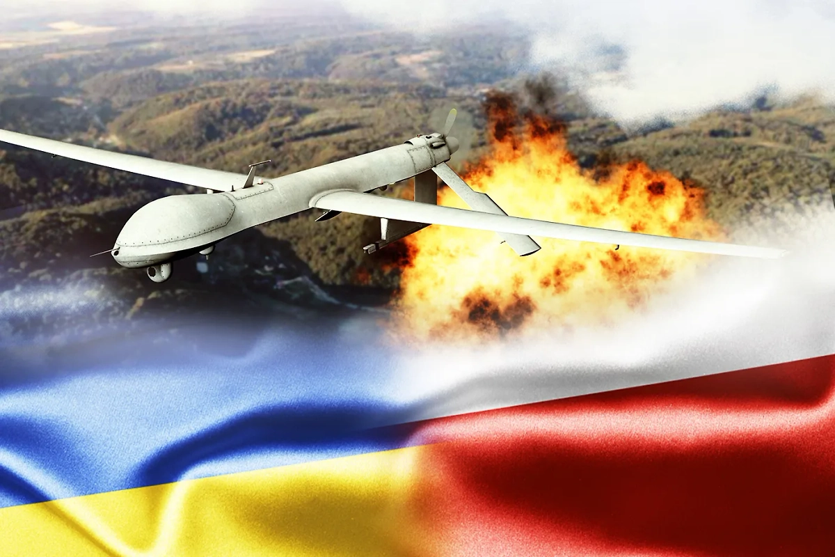 План Киева: атаковать Польшу и обвинить в этом Россию. Обложка © Коллаж © Life.ru, фото © Shutterstock / FOTODOM / ruskpp, Anelo