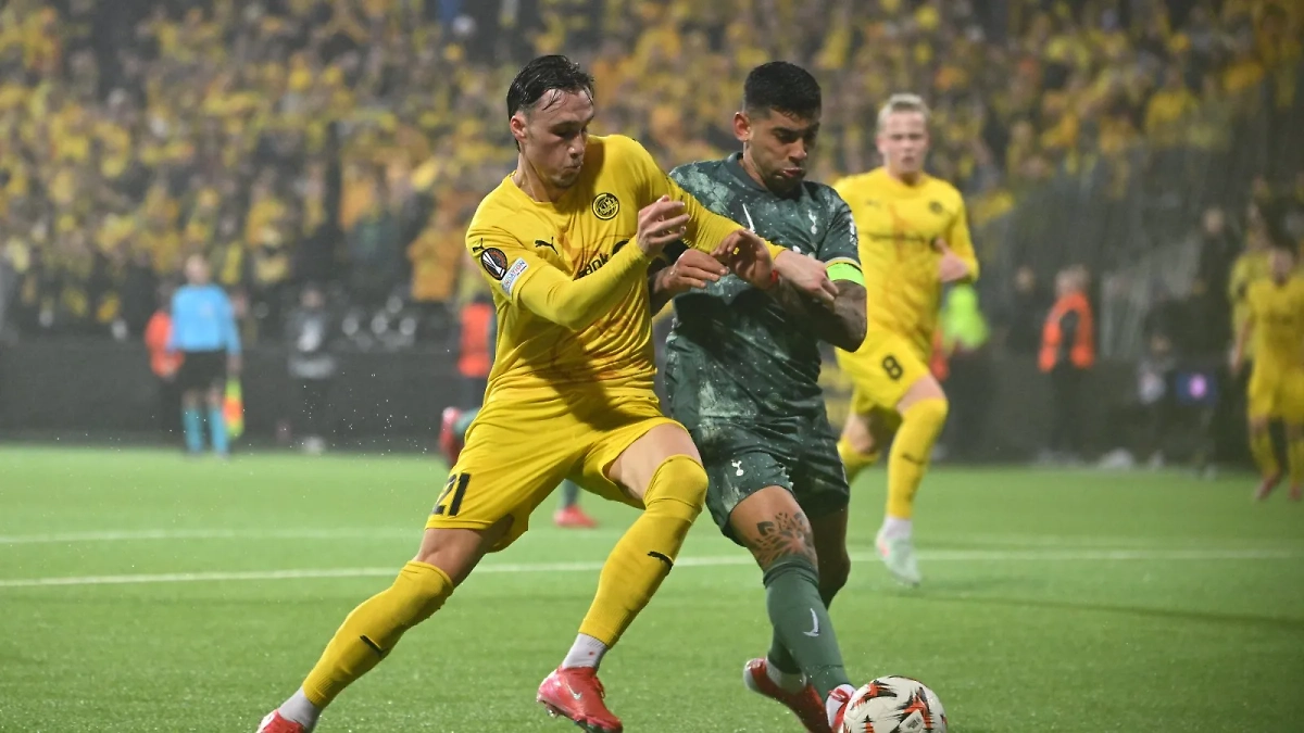 «Будё-Глимт» сыграл вничью с «Тоттенхэмом» в ЛЧ. Обложка © Bodø/Glimt