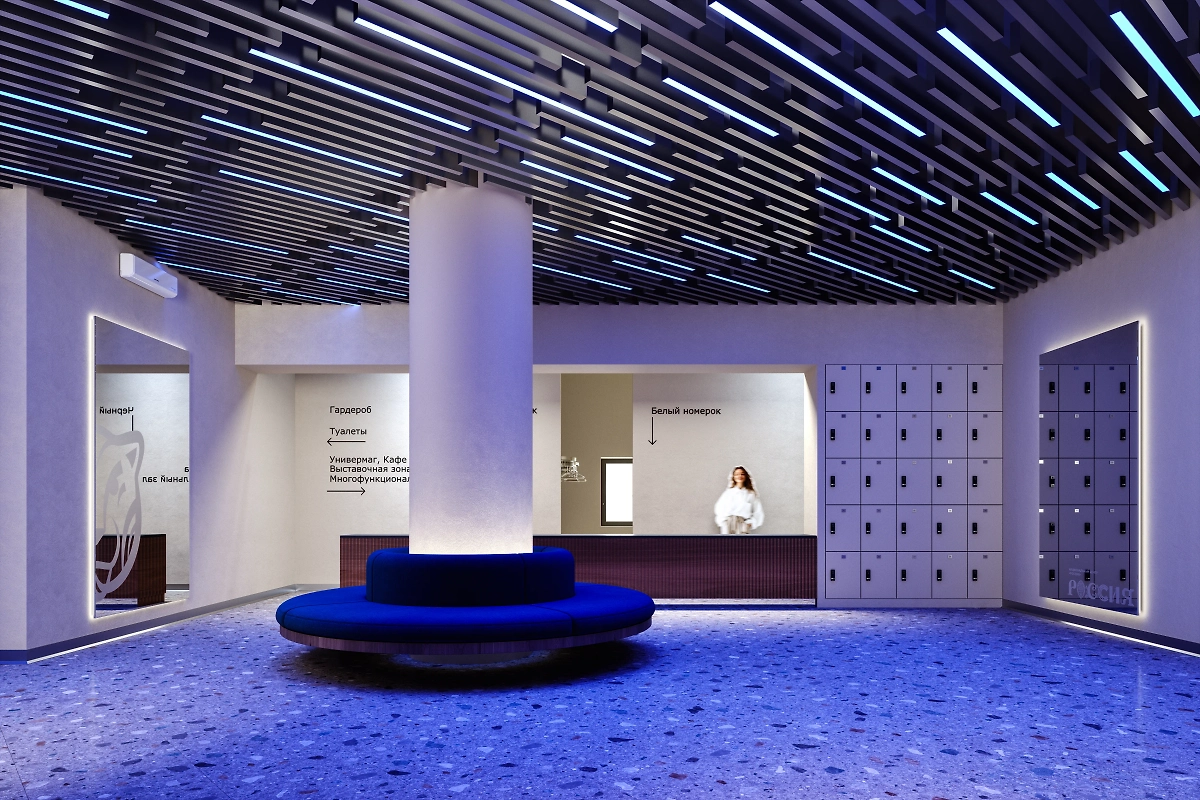 Рендеры выставочных пространств. Фото © Предоставлено Life.ru