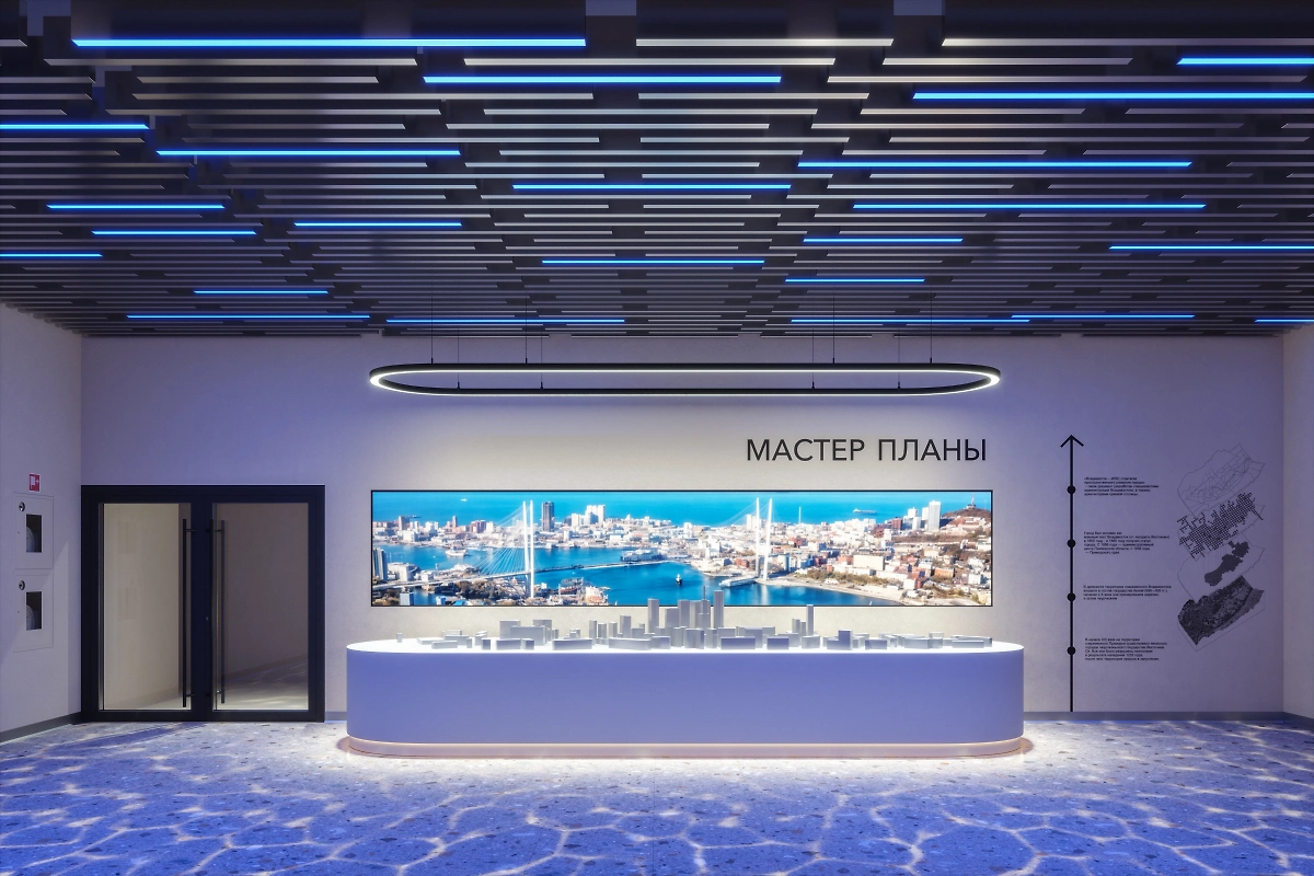 Рендеры выставочных пространств. Фото © Предоставлено Life.ru