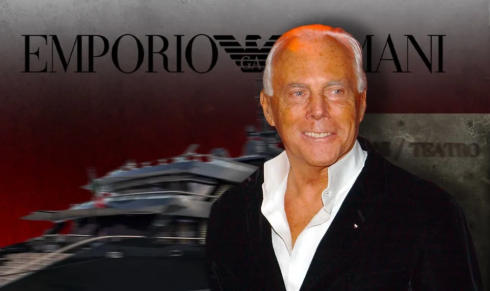 Завещание Армани: гений моды обезопасил свою империю от жадных родственников. Обложка © ТАСС / ZUMA, © marinetraffic.com / Raphael Belly, © Facebook (признан экстремистской организацией и запрещён на территории Российской Федерации) / Sara Slim Designs