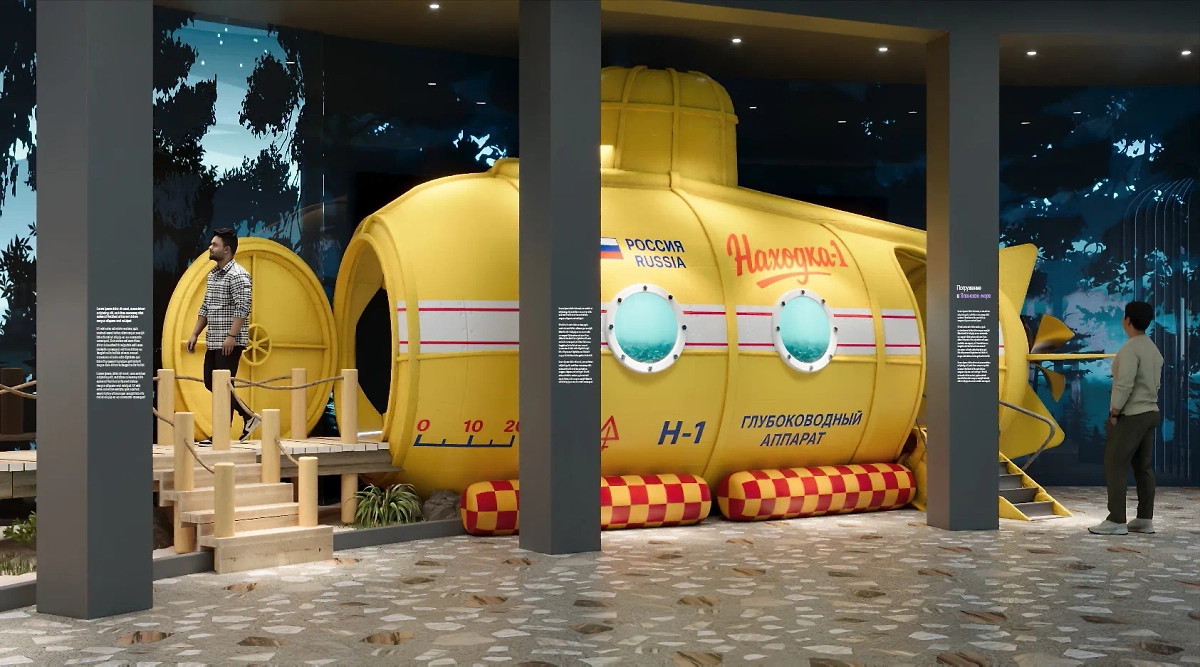Рендеры выставочных пространств. Фото © Предоставлено Life.ru