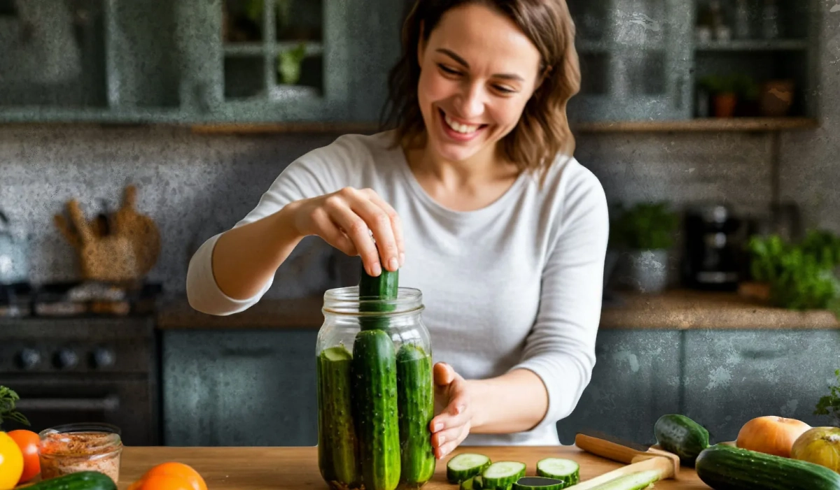 Огурцы без стерилизации. Хрустящие маринованные домашние огурчики. Объедение. Обложка © «Шедеврум»