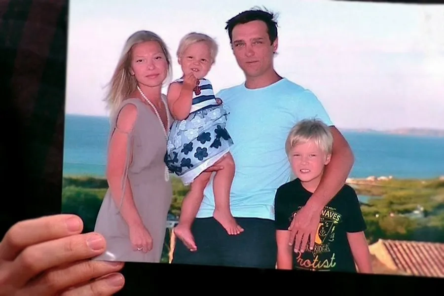 Юрий Шатунов с женой Светланой и детьми Деннисом и Эстеллой. Семья избегала публичности. Фото © shatunov