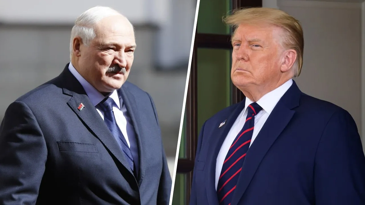 Александр Лукашенко и Дональд Трамп. Обложка © Life.ru / Shutterstock / FOTODOM / noamgalai