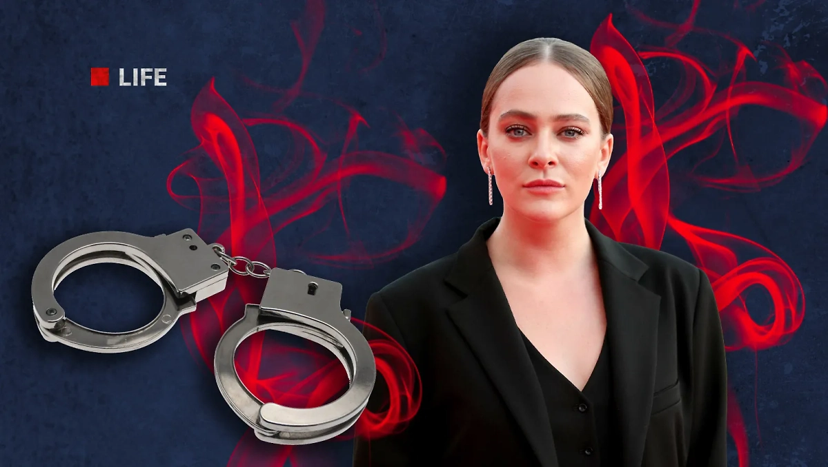 Аглая Тарасова попалась с запрещёнкой в аэропорту Домодедово. Коллаж © Life.ru. Фото © ТАСС / Дмитрий Феоктистов