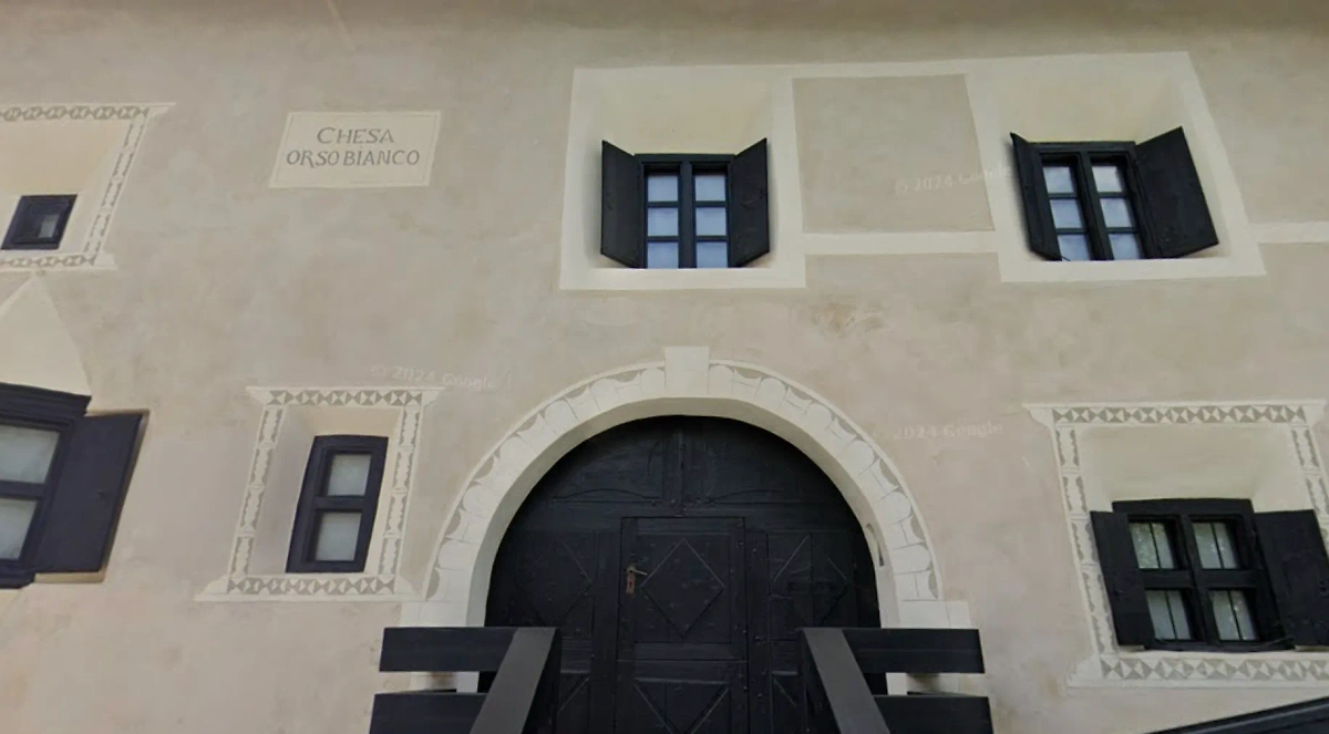 Шале Армани на курорте Санкт-Мориц в Швейцарии. Фото © Google Maps