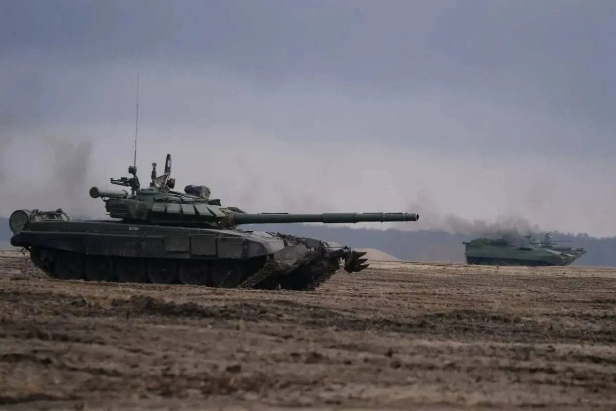 «Союзная решимость — 2022». Фото © Facebook (соцсеть запрещена в РФ; принадлежит корпорации Meta, которая признана в РФ экстремистской) / Министерство обороны Республики Беларусь