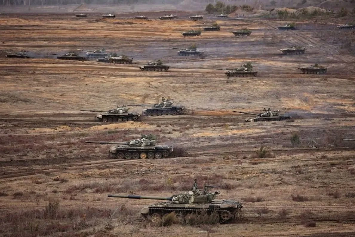 «Союзная решимость — 2022». Фото © Facebook (соцсеть запрещена в РФ; принадлежит корпорации Meta, которая признана в РФ экстремистской) / Министерство обороны Республики Беларусь