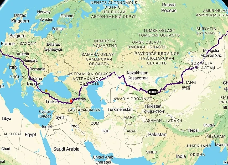 Маршрут Сехили. Фото © Instagram (Соцсеть запрещена в РФ; принадлежит корпорации Meta, которая признана в РФ экстремистской) / sofianeshl