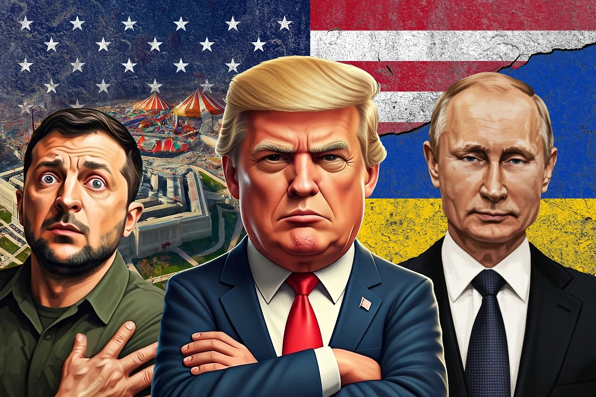 Смешные угрозы Трампа и Зеленского на фоне китайских ракет. Обложка © Коллаж © Life.ru, фото © Shutterstock / FOTODOM /Shutterstock.AI, XooKits