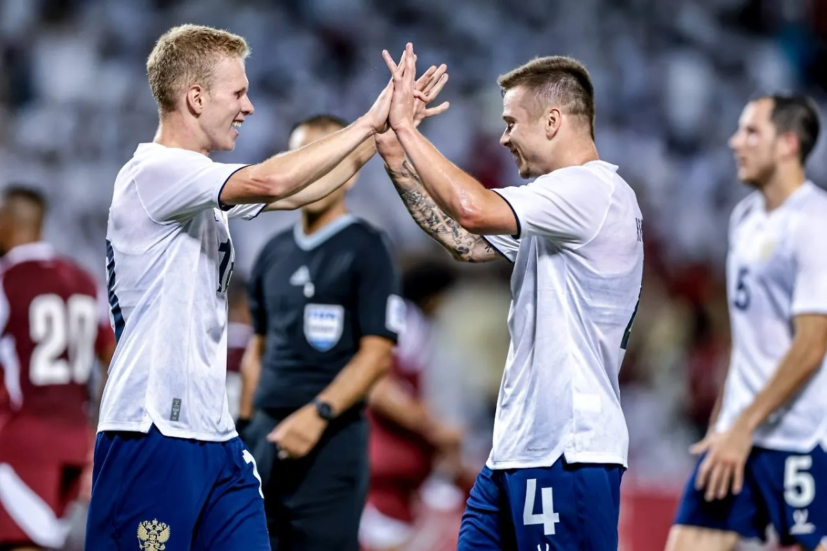 Обложка © Telegram / Сборная России по футболу