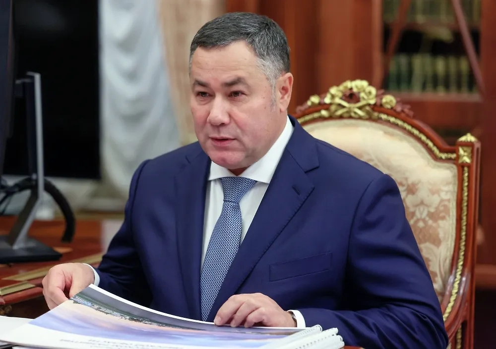 Губернатор Тверской области Игорь Руденя. Обложка © РИА Новости / Гавриил Григоров