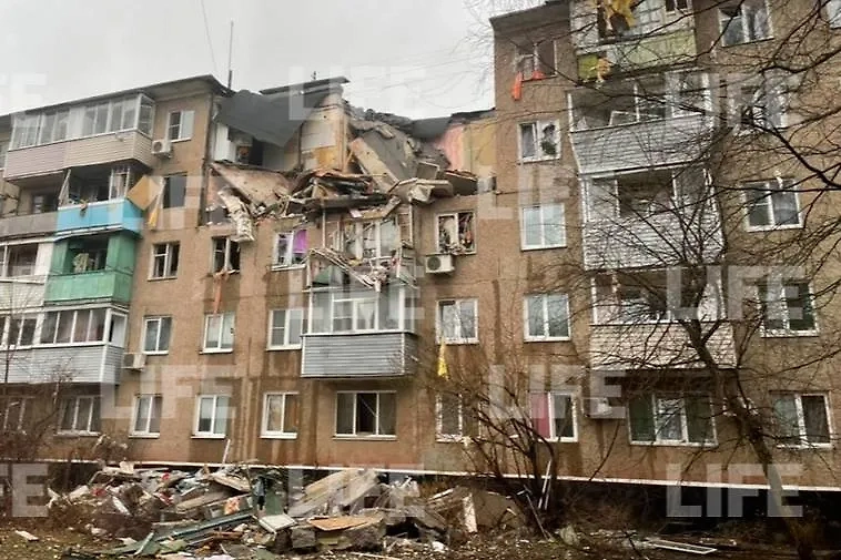 Последствия взрыва газа в Ступине. Фото © LIFE