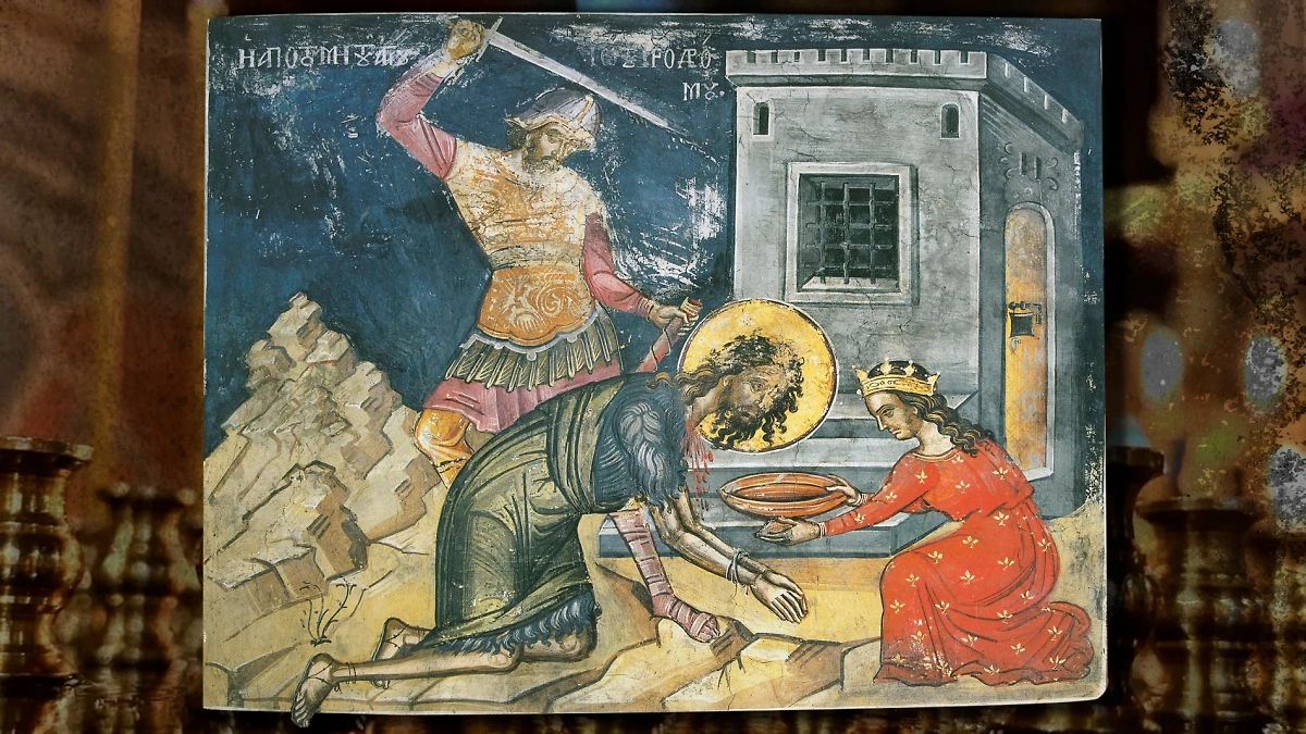 Усекновение главы Иоанна Предтечи — великий православный праздник. Коллаж © Life.ru. Фото © Wikipedia © Life.ru