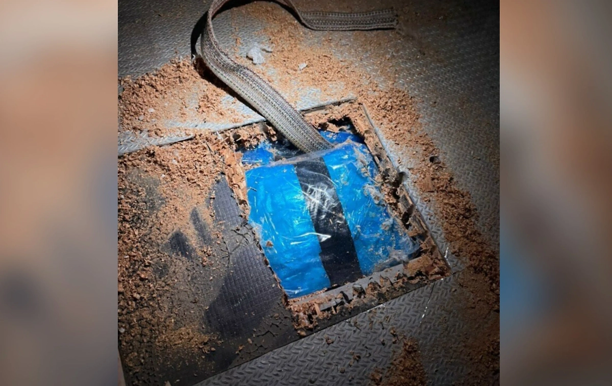 Тайник с наркотиками. Фото © ФТС РФ