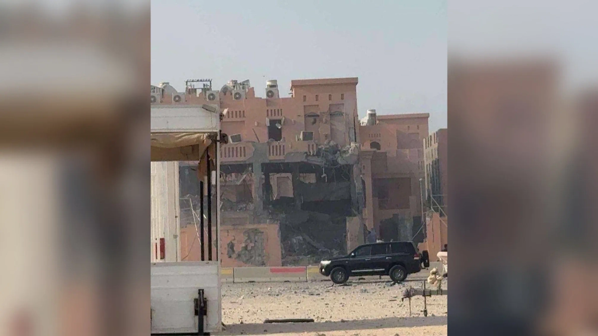 Атака Израиля на Катар. Обложка © Х / DD_Geopolitics