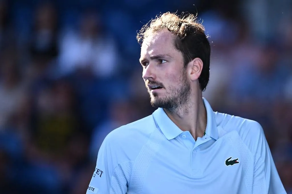 Российский теннисист Даниил Медведев. Фото © EPA/JOEL CARRETT AUSTRALIA AND NEW ZEALAND OUT