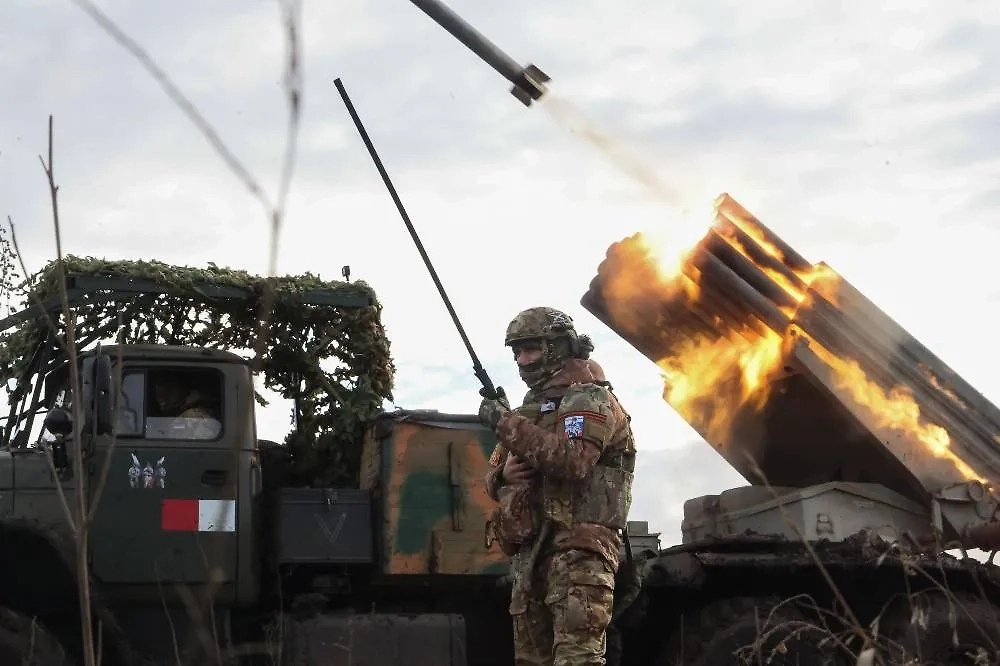 Армия России уничтожает позиции ВСУ на Харьковском направлении. Обложка © ТАСС / Марат Абулхатин