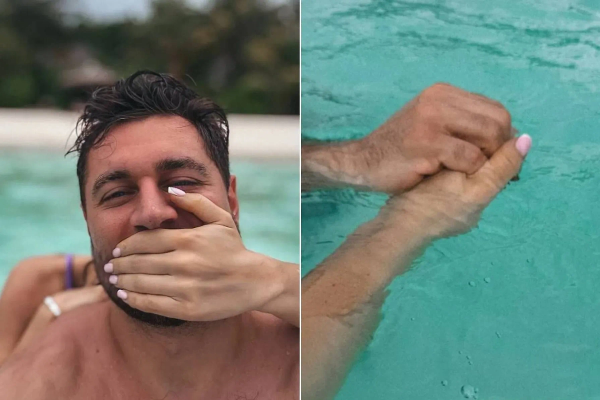 Блогер Дава (Давид Манукян) на отдыхе с возлюбленной Мари Краймбрери. Обложка © Instagram (признан экстремистской организацией и запрещён на территории Российской Федерации)/ dava_m, marikraimbrery