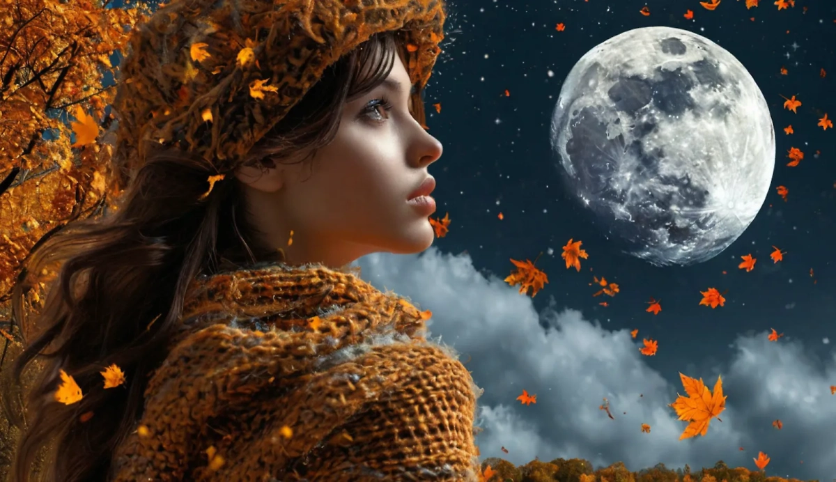 Лунный календарь на сентябрь 2025: благоприятные дни намечены на 13-е, 14-е, 20-е, 24-е, 27-е и 28-е числа. Фото © «Шедеврум»