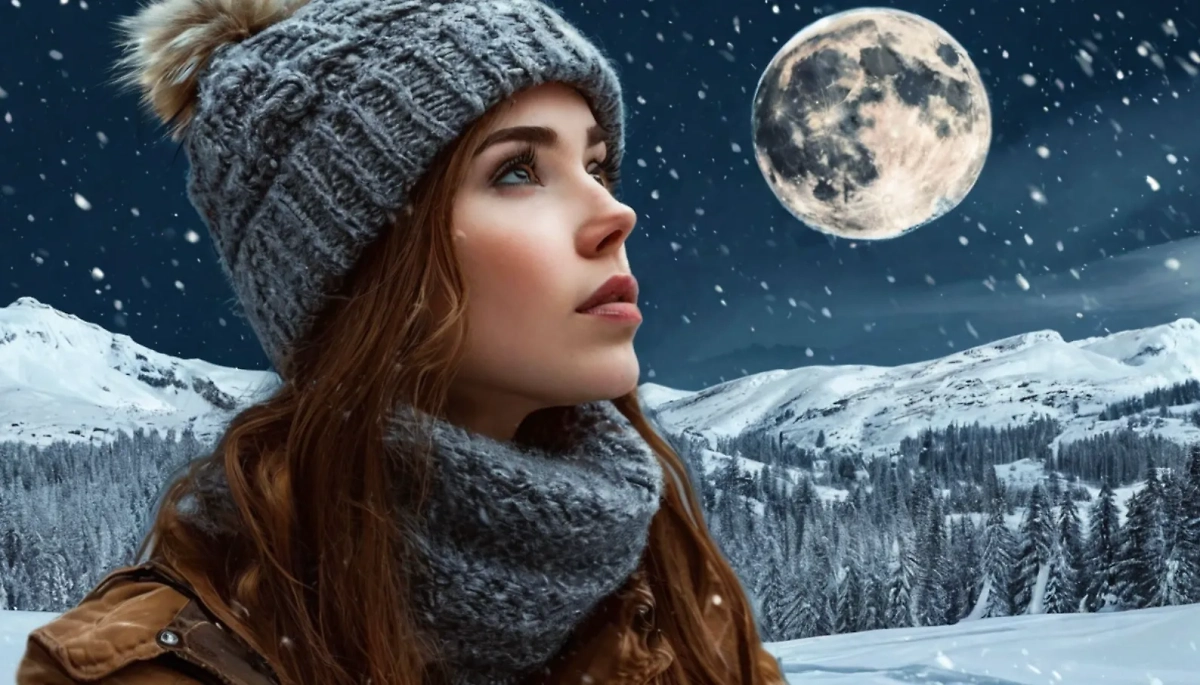 Лунный календарь на декабрь 2025: благоприятные дни 3-го, 4-го, 10-го, 11-го, 12-го, 17-го, 18-го, 24-го, 25-го и 30-го. Фото © «Шедеврум»