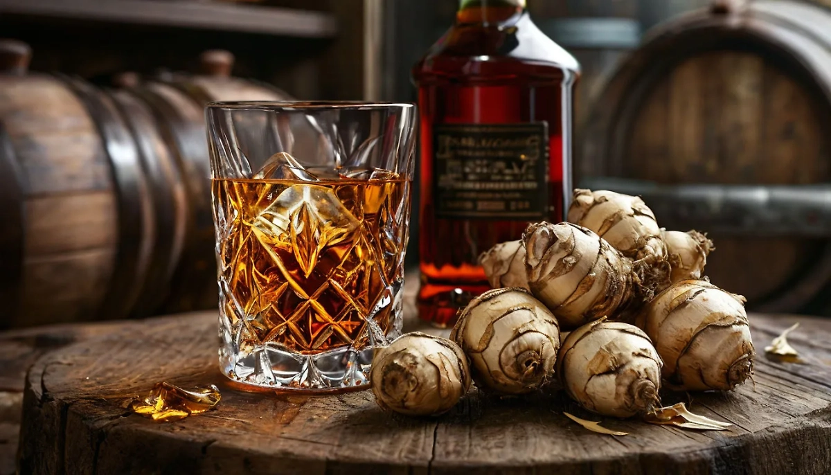 В России хотят выпускать виски из топинамбура. Обложка © Шедеврум / Life.ru