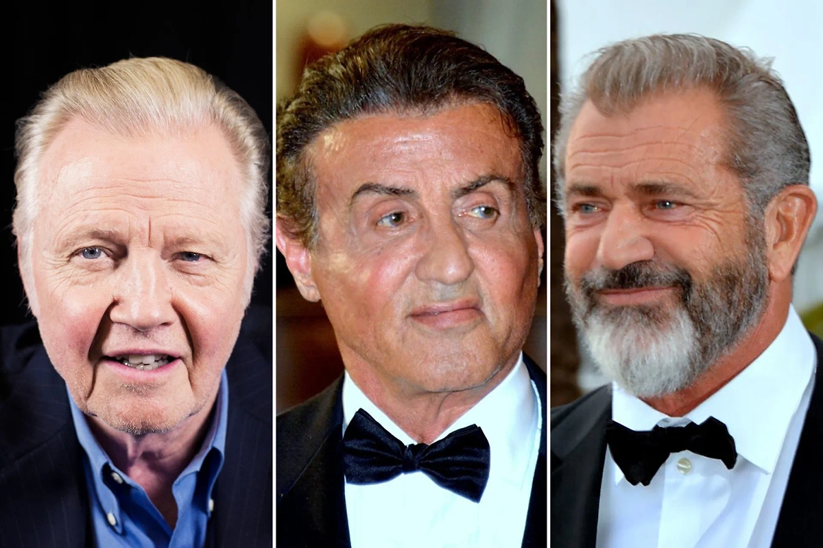 Актёры Джон Войт, Сильвестр Сталлоне и Мэл Гибсон назначены спецпосланниками в Голливуде. Фото © Kinopoisk, © Wikipedia / Georges Biard, © Wikipedia / Georges Biard