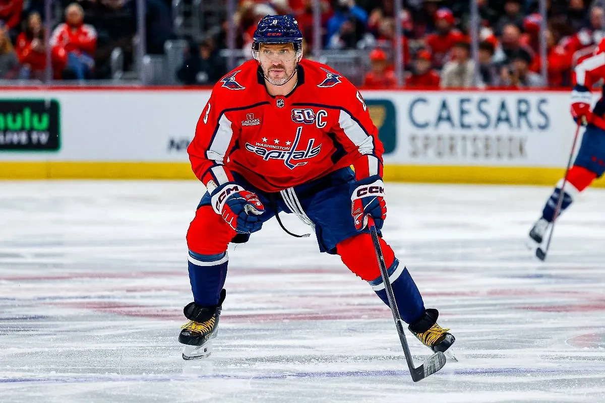 Александр Овечкин. Обложка © Х / Washington Capitals