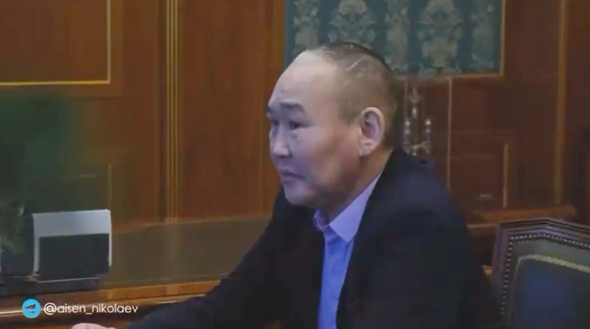 Ефрейтор из Якутии Андрей Григорьев. Обложка © Телеграм / Айсен Николаев, Глава Республики Саха (Якутия). Официальный канал.