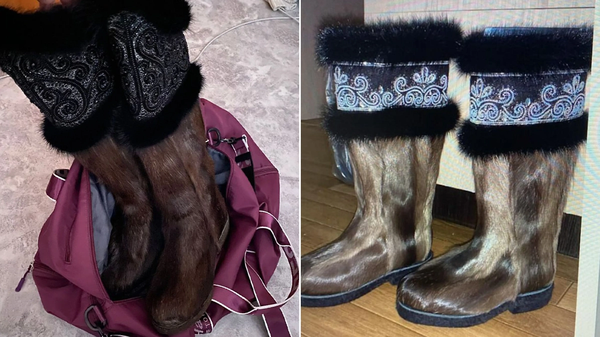 Украденные пимы нашли. Фото © Telegram / МВД МЕДИА