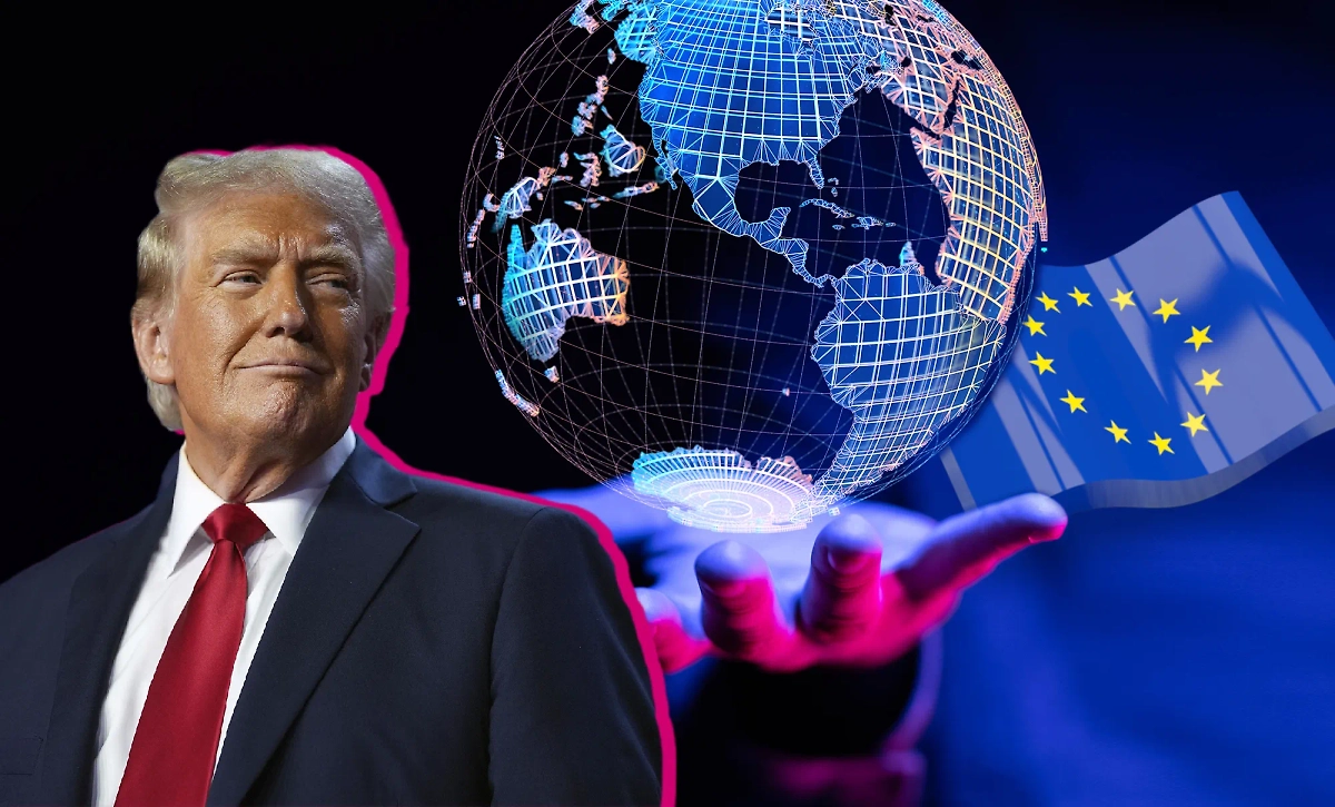 Дональд Трамп требует Гренландию и Канаду. Обложка © Коллаж © Life.ru, фото © Shutterstock / FOTODOM / nepool, © ТАСС / AP / Evan Vucci