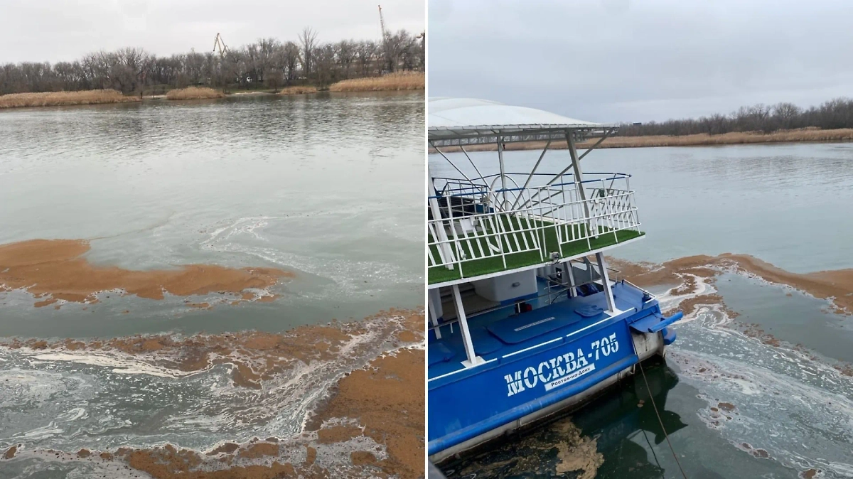 В Ростове-на-Дону произошёл развил растворителя лакокрасочных изделий для покраски судов. Обложка © Telegram / Южная транспортная прокуратура